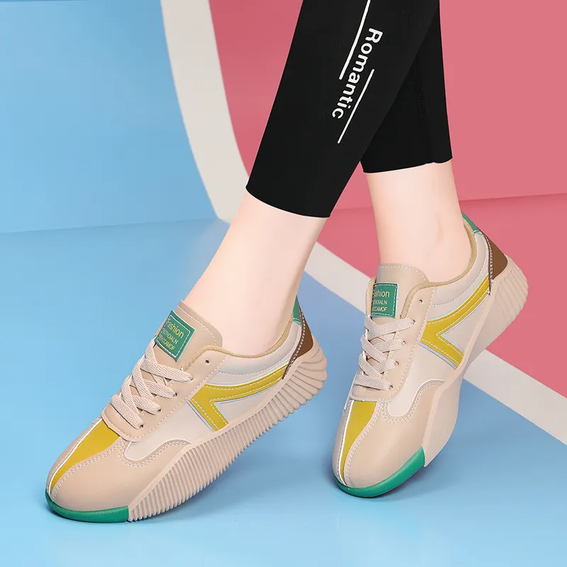 Golden Silk Rabbit Cushioned Anti Slip And Wear Resistant Lightweight Low Top Casual Shoes Women's-5