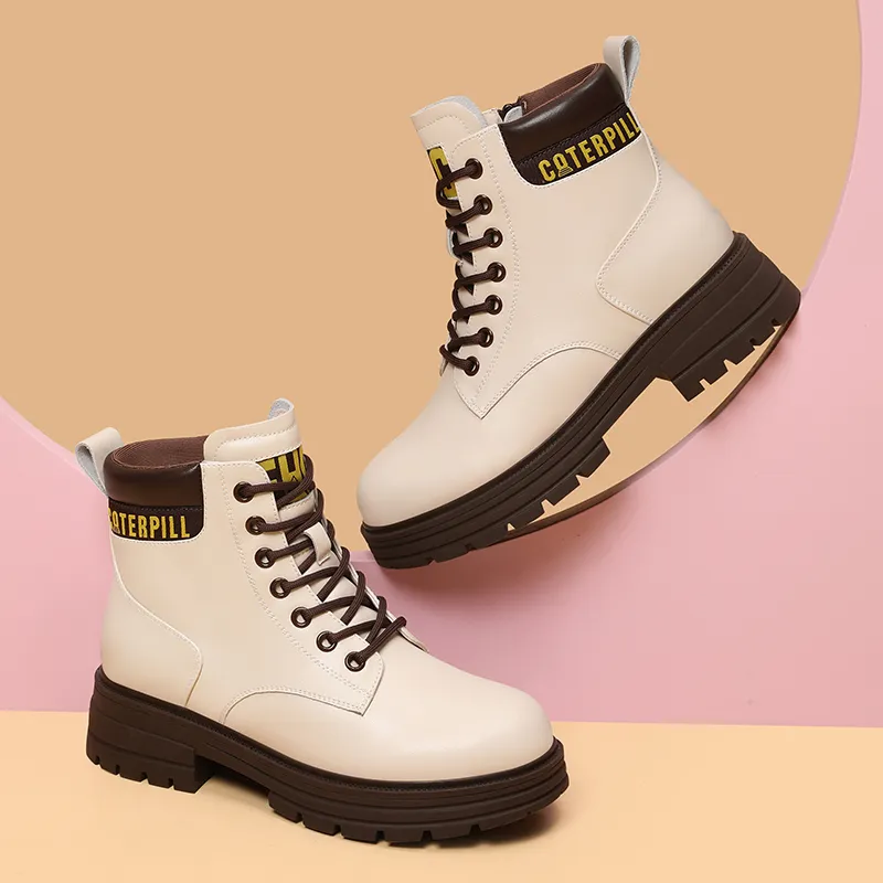 Golden Silk Rabbit Short Martin Boot Women's-8