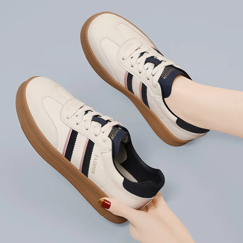 Golden Silk Rabbit Anti-Slip And Wear-Resistant Lightweight Low-Top Skateboard Shoes Women's-13
