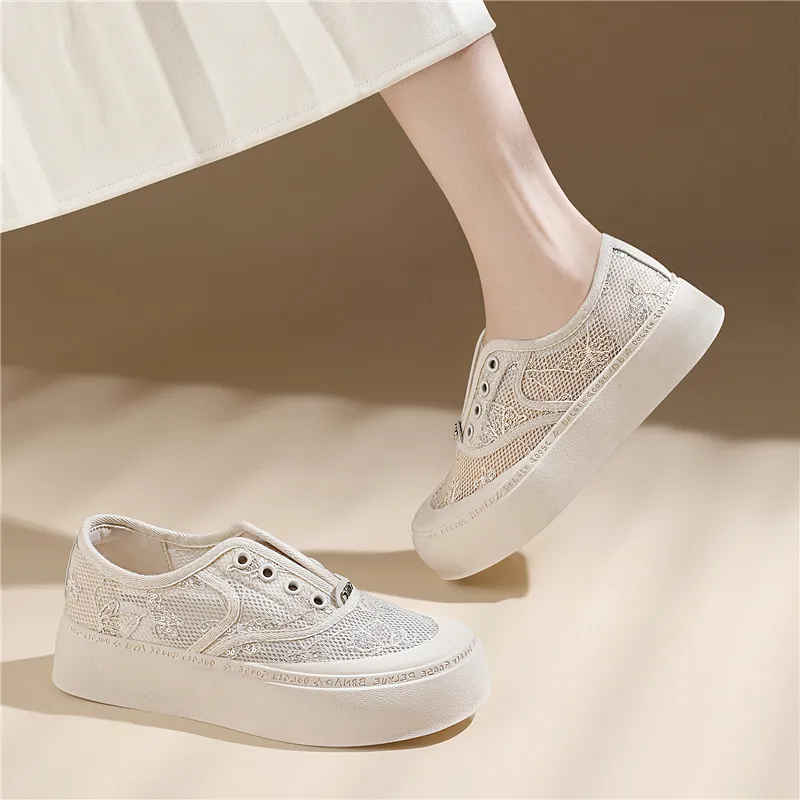 Golden Silk Rabbit Low Top Casual Shoes Women's-13