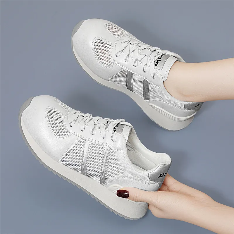 Golden Silk Rabbit Cushioning Slip Resistant Low Top Casual Shoes Women's-4