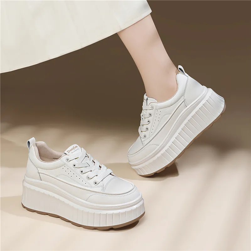 Golden Silk Rabbit Anti Slip And Wear Resistant Height Increasing Low Top Skateboard Shoes Women's-12