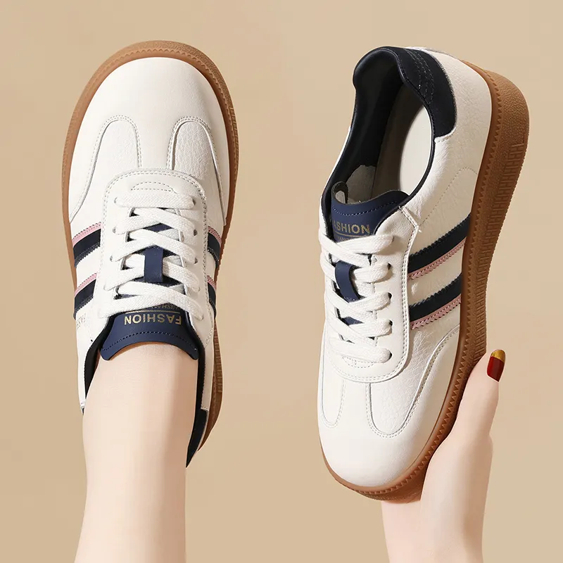 Golden Silk Rabbit Anti-Slip And Wear-Resistant Lightweight Low-Top Skateboard Shoes Women's-12