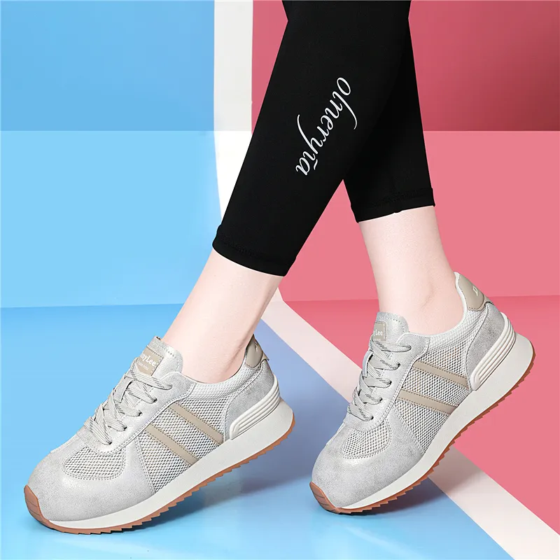 Golden Silk Rabbit Cushioning Slip Resistant Low Top Casual Shoes Women's-9