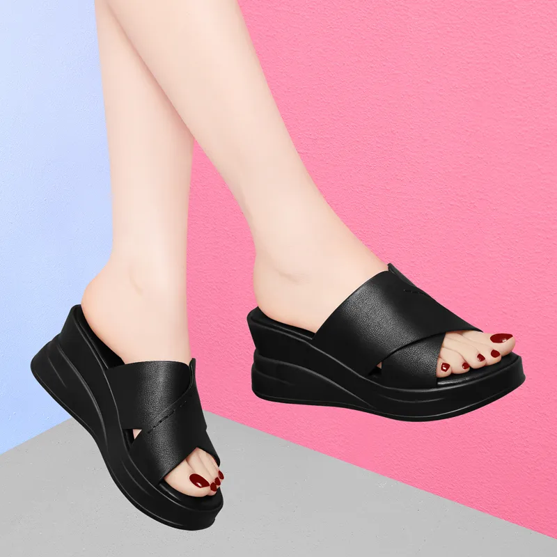 Golden Silk Rabbit Slip Resistant Slide Slippers Women's-7