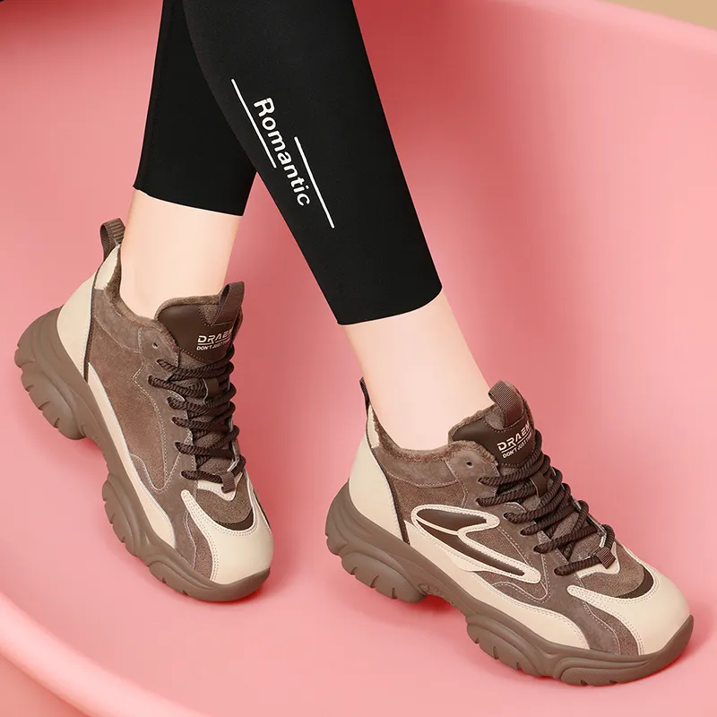 Golden Silk Rabbit High-Top Casual Shoes Women's-9