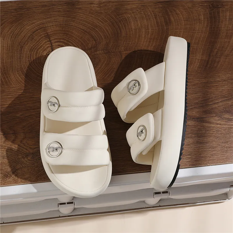 Golden Silk Rabbit Silent, Anti Abrasion And Quick Drying Slide Slippers Women's-10