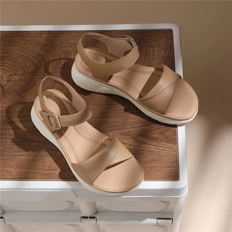 Golden Silk Rabbit One Strap Sandals Women's-8