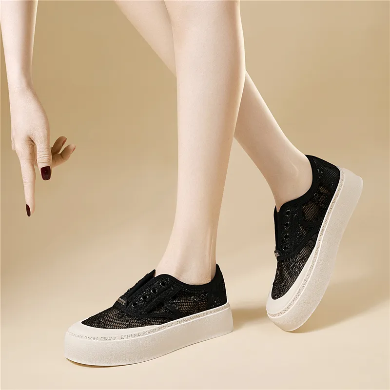 Golden Silk Rabbit Low Top Casual Shoes Women's-3