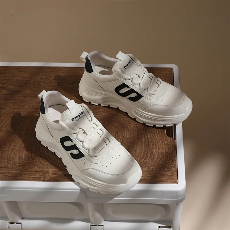Golden Silk Rabbit Low-Top Chunky Sneakers Women's-2