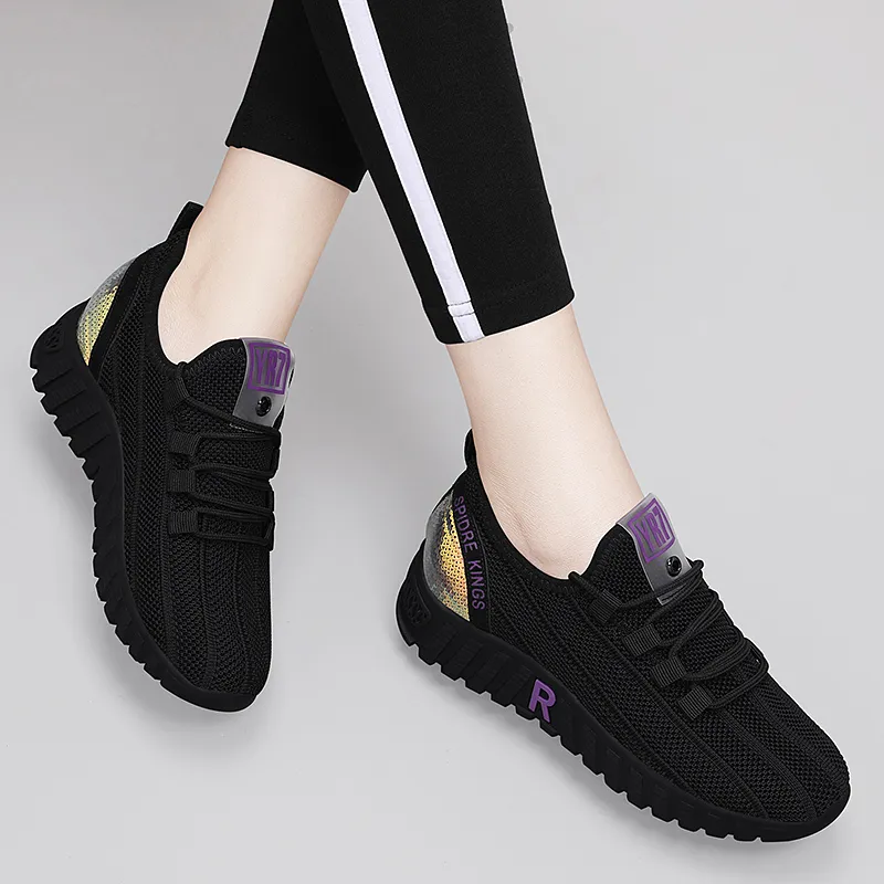Golden Silk Rabbit Cushioning Wear-Resistant Low-Top Casual Shoes Women's-9