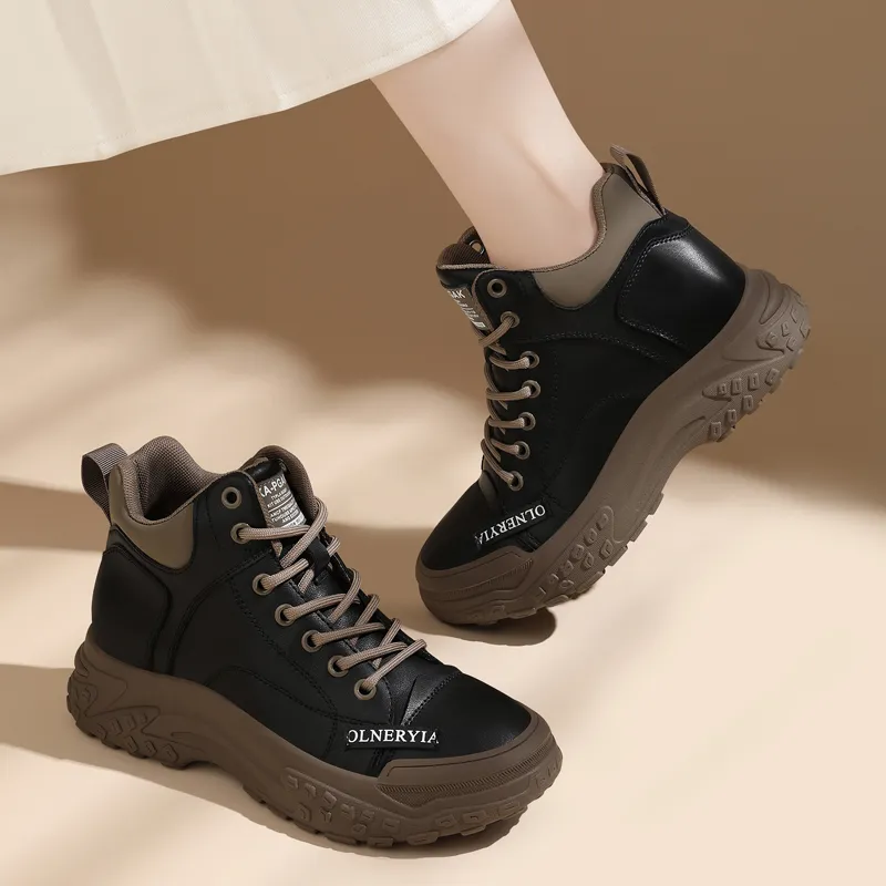 Golden Silk Rabbit Ankle Boots Women's-2
