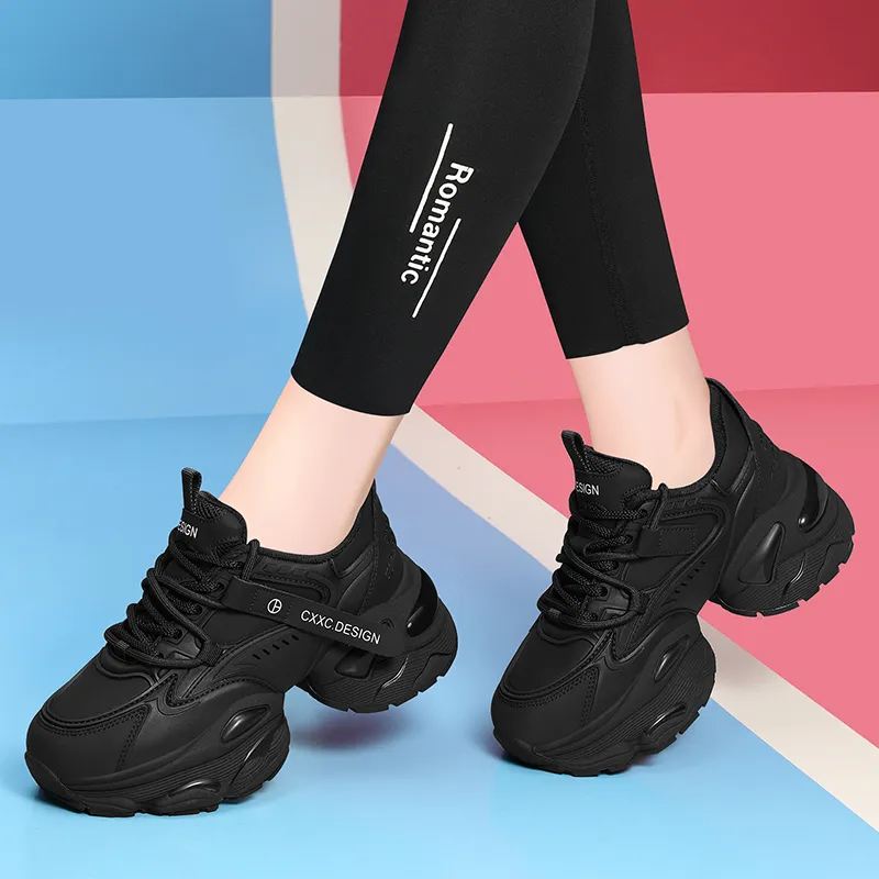 Golden Silk Rabbit Low-Top Chunky Sneakers Women's-2