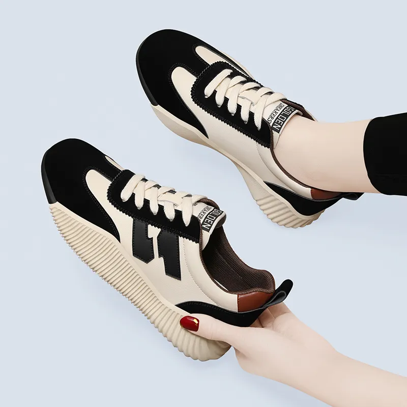 Golden Silk Rabbit Anti-Slip Wear-Resistant Low-Top Casual Shoes Women's-9
