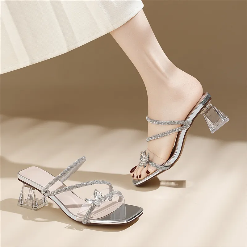 Golden Silk Rabbit Slip Resistant Slide Slippers Women's-10
