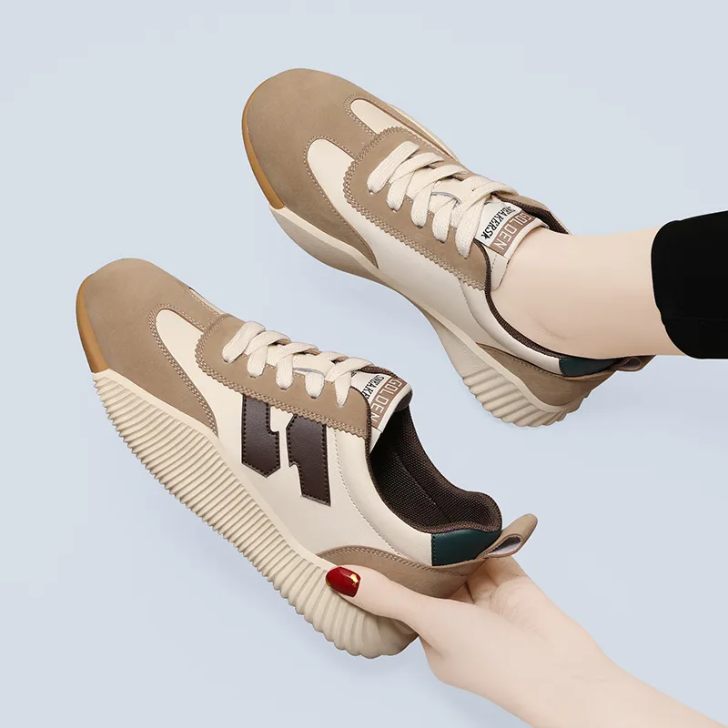 Golden Silk Rabbit Anti-Slip Wear-Resistant Low-Top Casual Shoes Women's-16