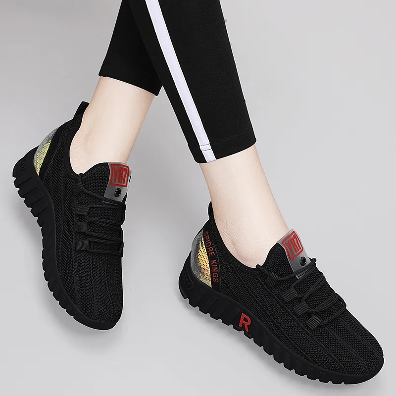 Golden Silk Rabbit Cushioning Wear-Resistant Low-Top Casual Shoes Women's-2