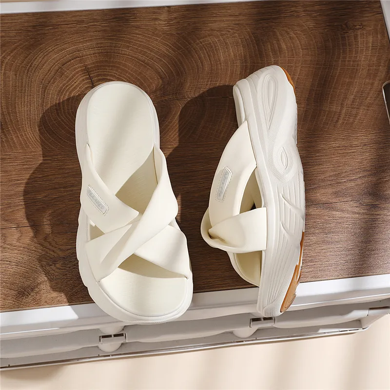 Golden Silk Rabbit EVA Slip Resistant Cushioning Slide Slippers Women's-2