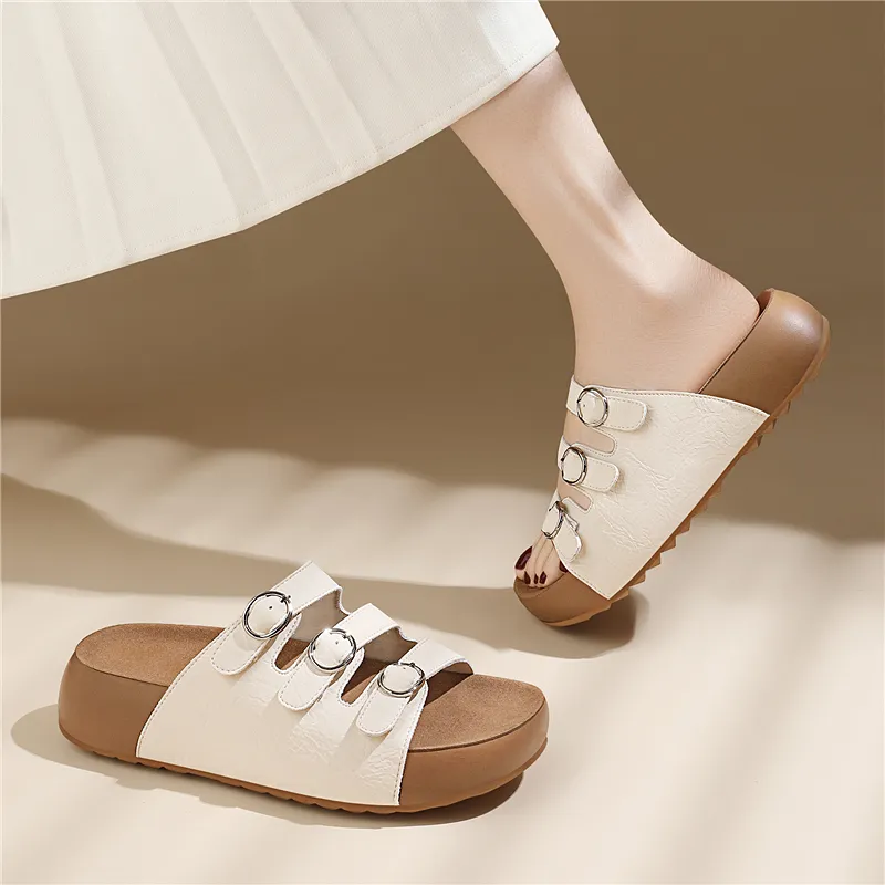 Golden Silk Rabbit Abrasion Resistant Quick Dry Slide Slippers Women's-5