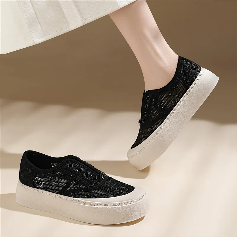 Golden Silk Rabbit Low Top Casual Shoes Women's-5