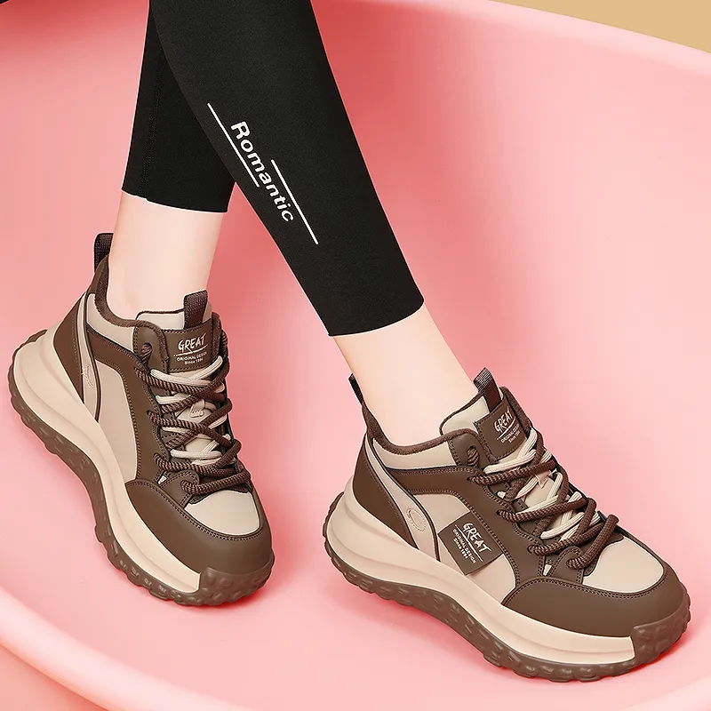 Golden Silk Rabbit Mid-Top Chunky Sneakers Women's-11