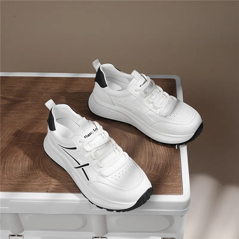 Golden Silk Rabbit Low Top Chunky Sneakers Women's-8