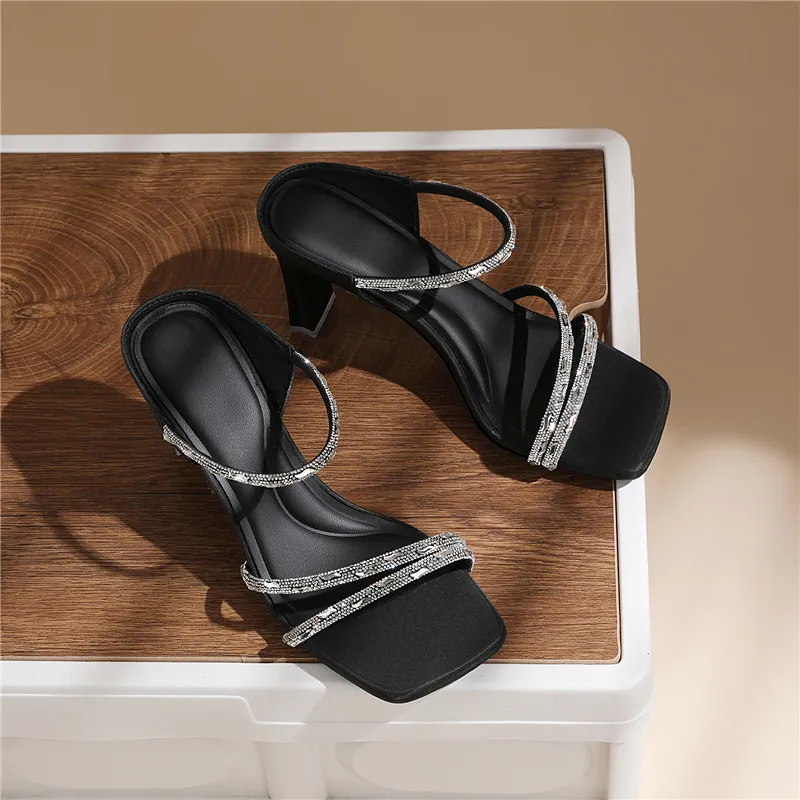 Golden Silk Rabbit Slide Slippers Women's-2