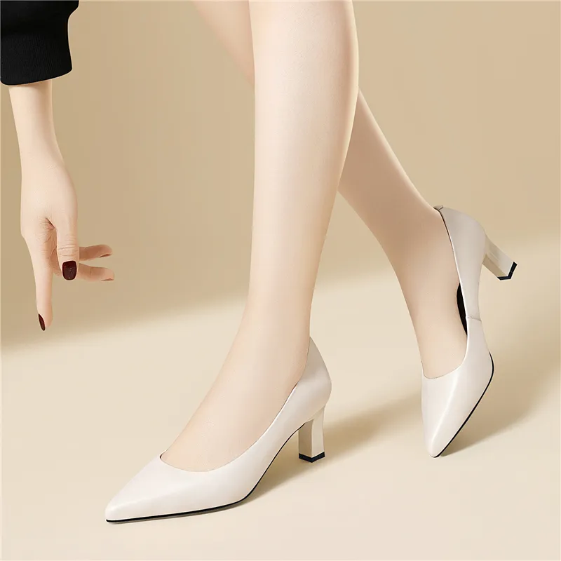 Golden Silk Rabbit High Heels Women's-10