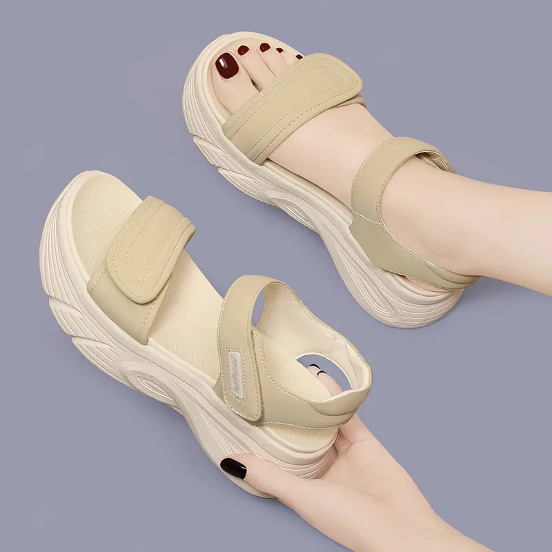 Golden Silk Rabbit Beach Sandals Women's-14
