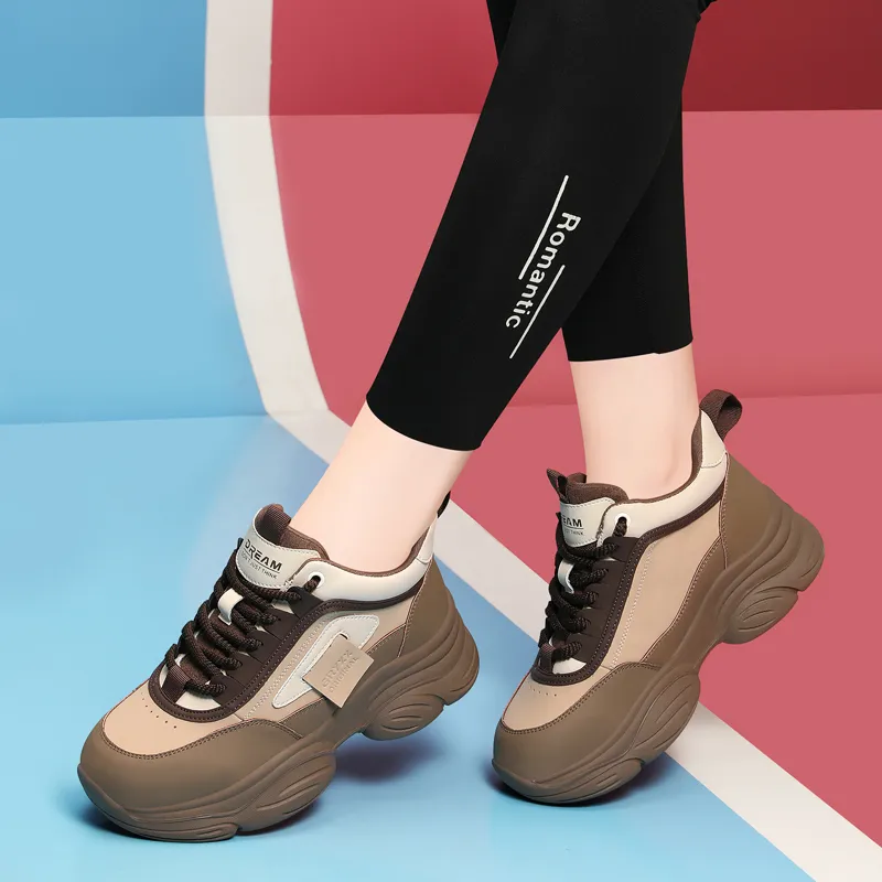Golden Silk Rabbit Mid-Top Chunky Sneakers Women's-10