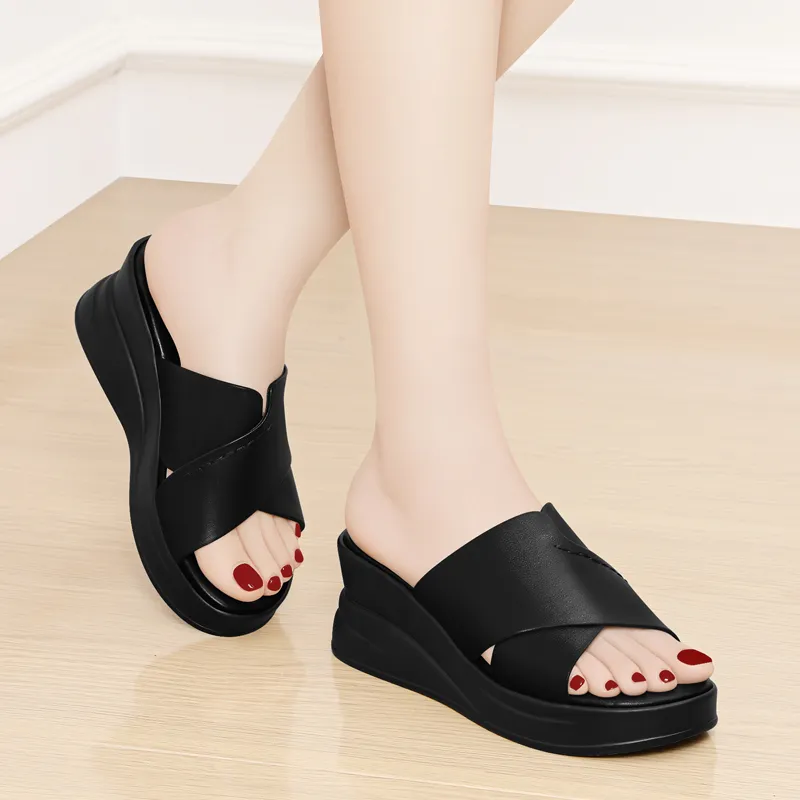 Golden Silk Rabbit Slip Resistant Slide Slippers Women's-2