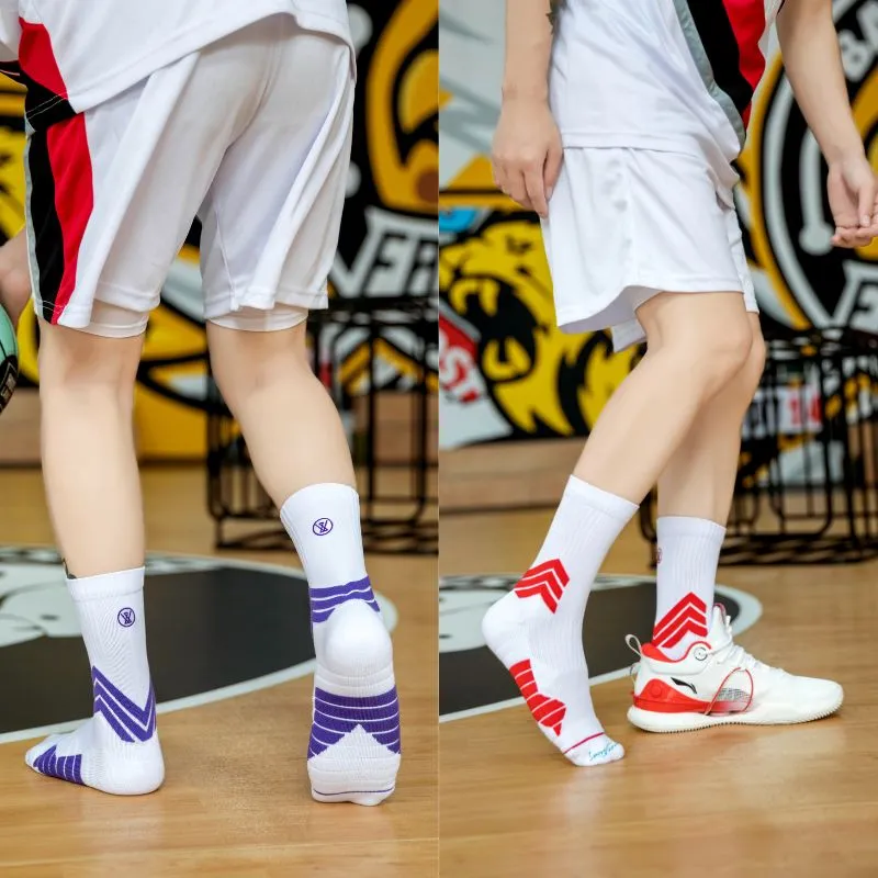 SPORT'S HOUSE Basketball Socks Men's 2 Pack-29