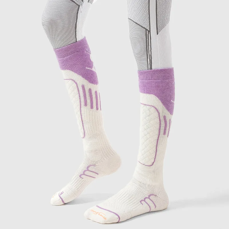 SPORT'S HOUSE Ski Socks Women's Combo Set-1