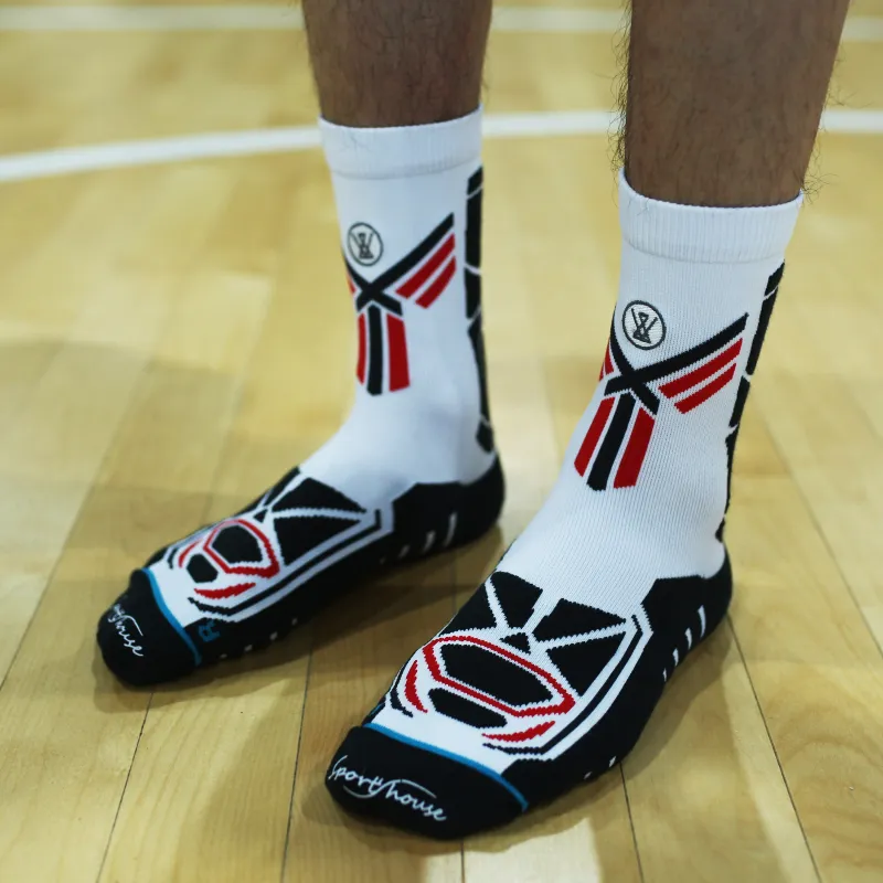 SPORTSHOUSE Basketball Socks Men's 1 Pack-7