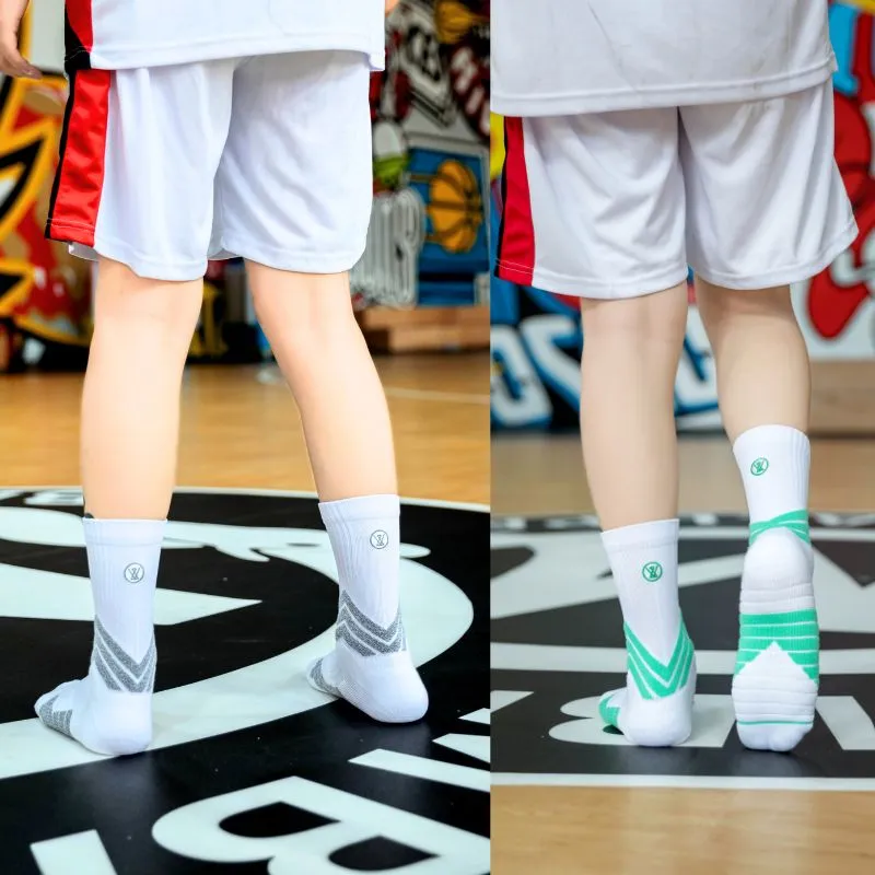 SPORT'S HOUSE Basketball Socks Men's 2 Pack-38