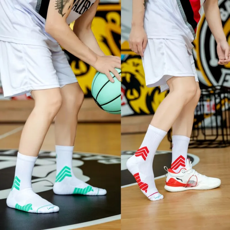 SPORT'S HOUSE Basketball Socks Men's 2 Pack-26