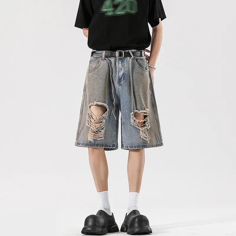 JUCY JUDY Denim Shorts Unisex Blue-3