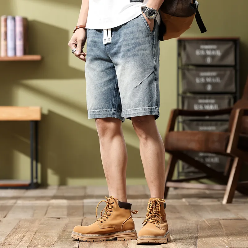 JUCY JUDY Denim Shorts Unisex Blue-6