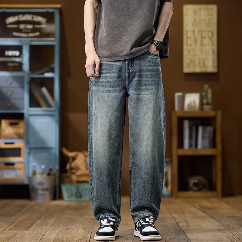 JUCY JUDY Jeans Unisex Vintage Blue-2