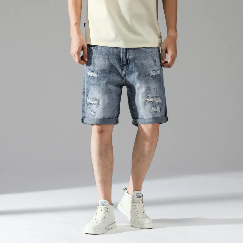 JUCY JUDY Denim Shorts Unisex Blue-10