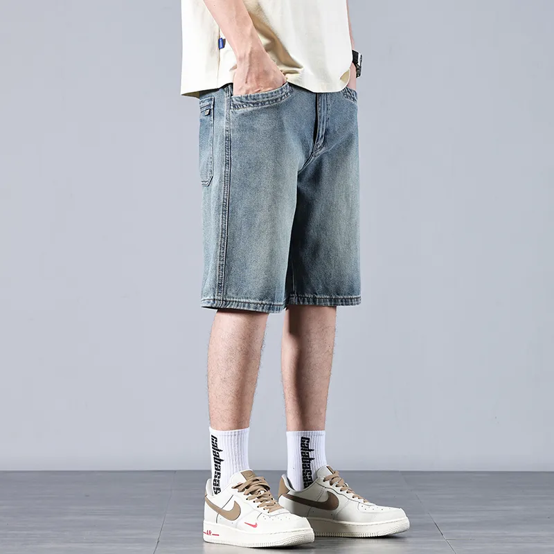 JUCY JUDY Denim Shorts Unisex Blue-5
