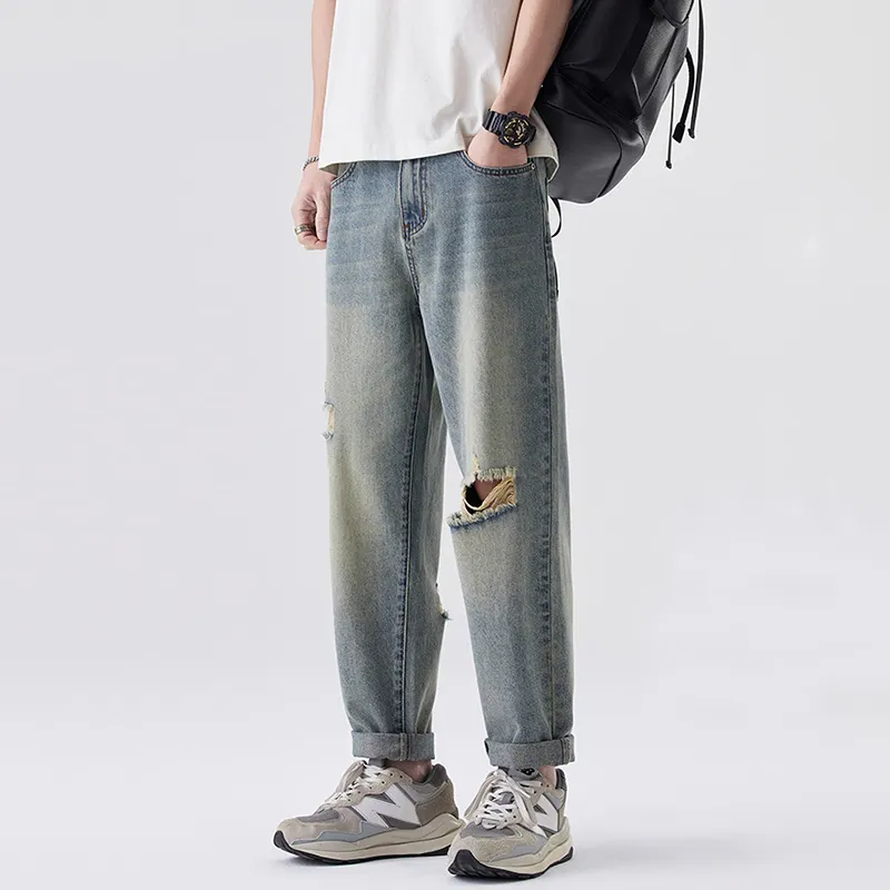 JUCY JUDY Jeans Unisex Mud Yellow Light Blue-7