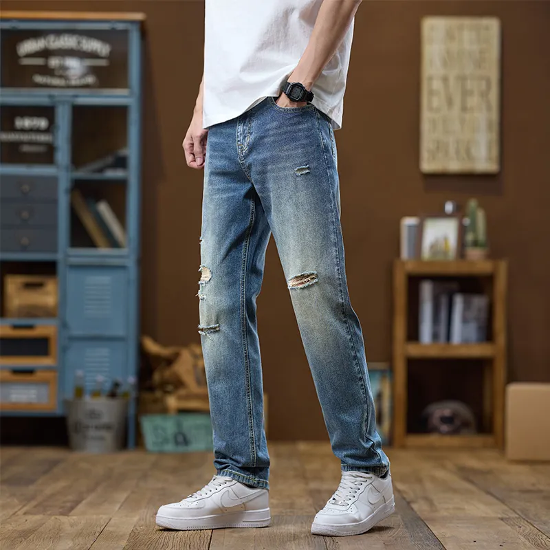 JUCY JUDY Jeans Unisex Vintage Blue-5