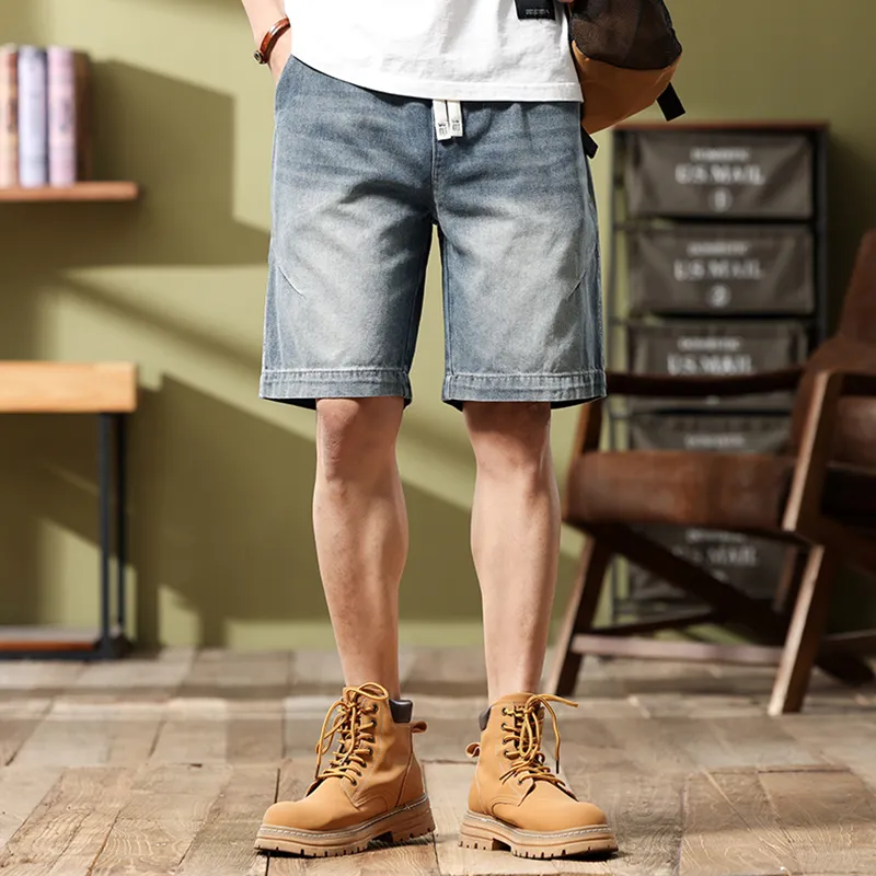JUCY JUDY Denim Shorts Unisex Blue-5