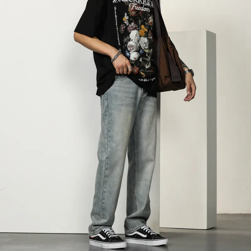 JUCY JUDY Jeans Unisex Vintage Blue-7