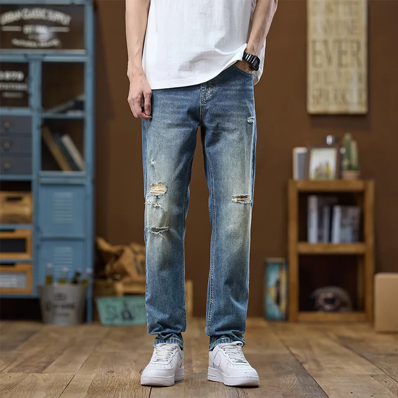 JUCY JUDY Jeans Unisex Vintage Blue-3