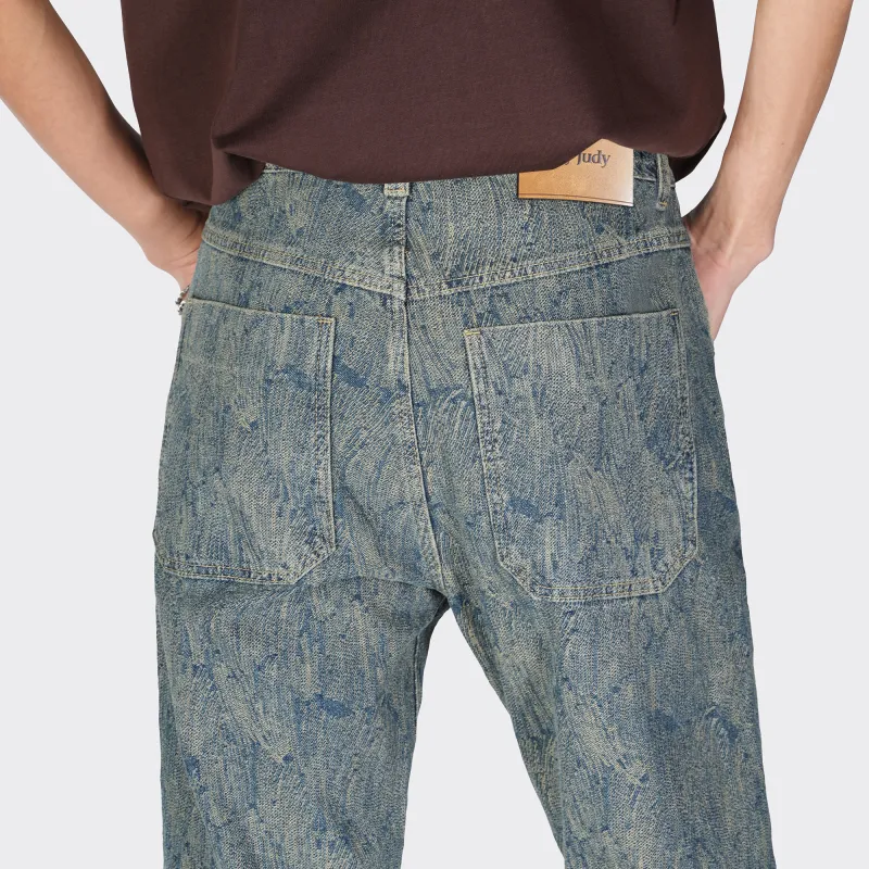JUCY JUDY Jeans Unisex Blue-4