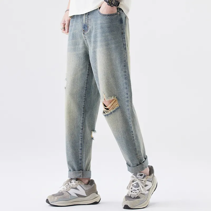 JUCY JUDY Jeans Unisex Mud Yellow Light Blue-4