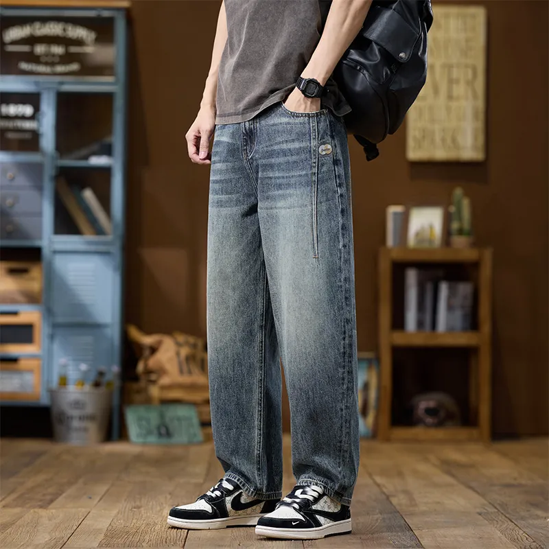 JUCY JUDY Jeans Unisex Vintage Blue-4