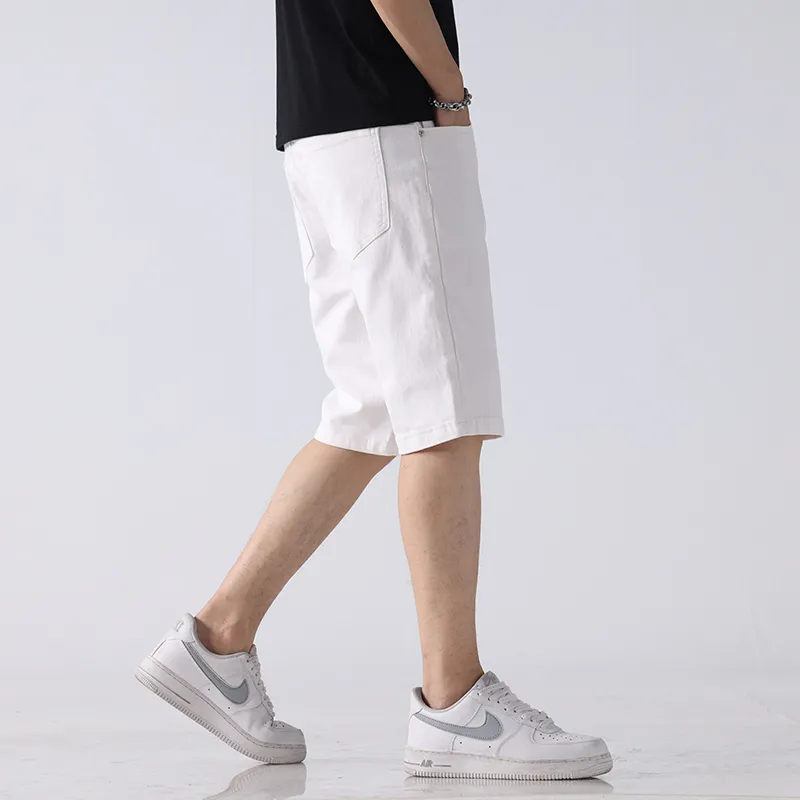 JUCY JUDY Denim Shorts Unisex White-7